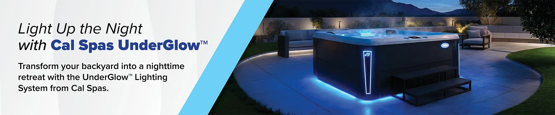 Calspas hot tub being used in a family setting - New Haven