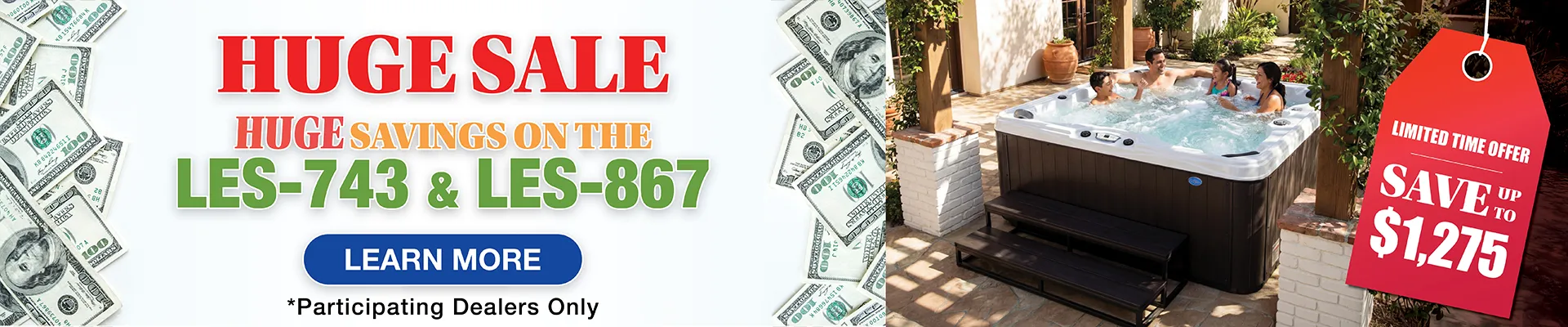 Calspas hot tub being used in a family setting - New Haven